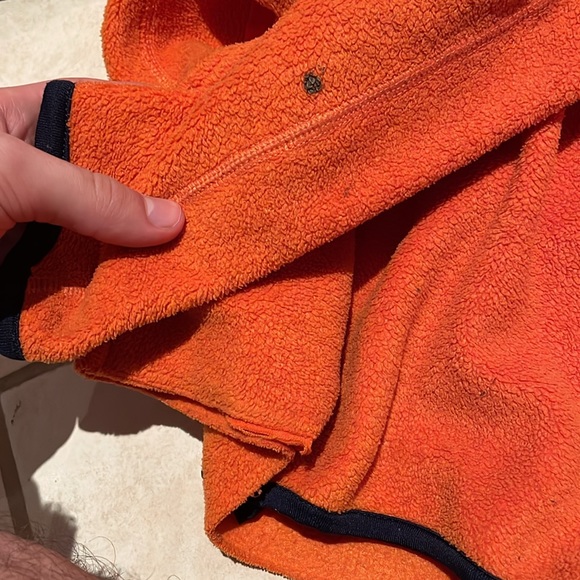 Nautica orange quarter zip - Picture 5 of 5